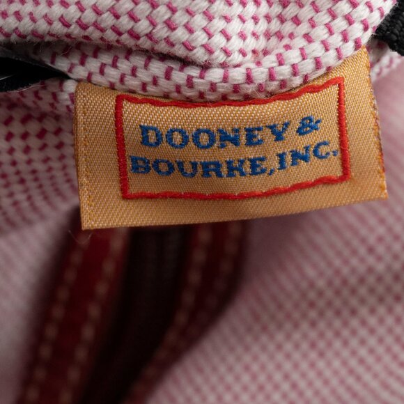 Dooney & Bourke Dillen Double Pocket cross body handbag Satchel Red - Picture 12 of 14